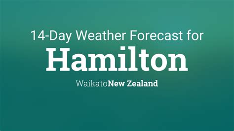 weather forecast for hamilton today.